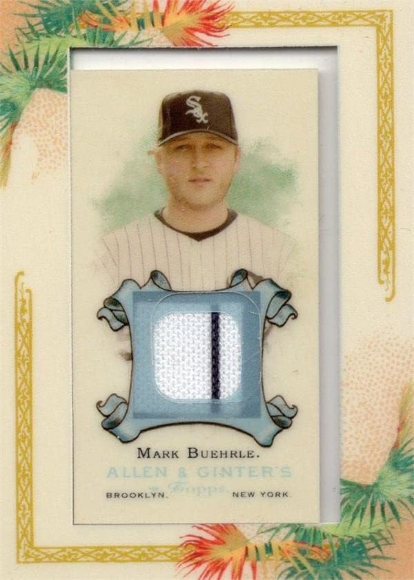 Mark Buehrle játékos kopott jersey-i javítás baseball kártya (Chicago White Sox) 2006 Topps Allen & Ginter AGRMB - MLB Meccset