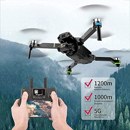 STSEEACE Drón, 8K UHD Kamera Felnőtt,3-Tengelyes Gimbal Quadcopter a EIS Kamera,5G FPV Élő Videót,105 Perc Hosszú Repülési