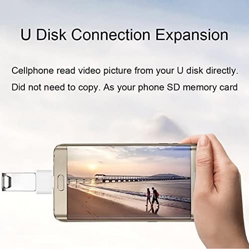 USB-C Női USB 3.0 Férfi Adapter (2Pack) Kompatibilis A Samsung SM-N970F Multi használható konvertáló hozzá Funkciók, mint