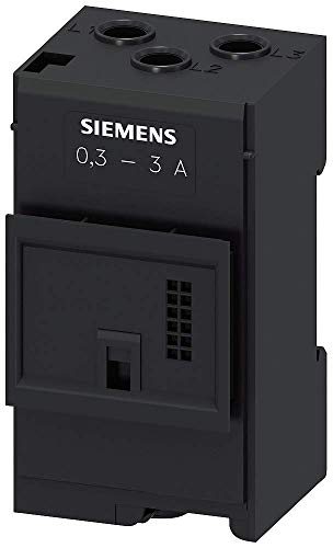 Siemens 3RB29 06-2BG1 szilárdtestalapú Túlterhelés Relé, S00/S0 Mágneskapcsoló Méret, 0.3-3A Állítsa be a Jelenlegi Érték