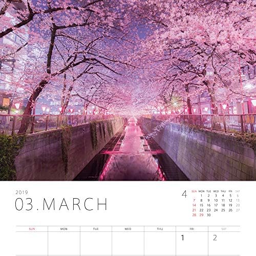 Japán Naptár 2019 ２０１９年壁掛けカレンダー ］Világ Csodálatos Táj | Fotó: YUKIHITO ONO