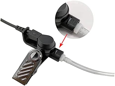 TIAN CHANG Walkie Talkie Fülhallgató 3,5 mm-es Biztonsági Készlet Akusztikus Cső Figyelj-csak a Fülhallgató Hangszóró, Mikrofon-2