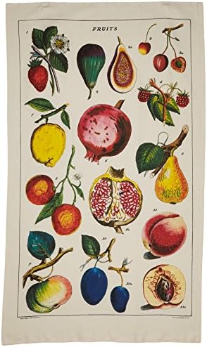 Cavallini Papírokat Vintage Gyümölcsök Pamut Törölköző