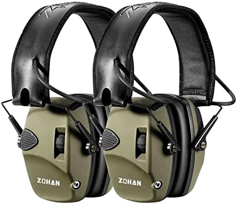 ZOHAN EM054 Elektronikus Felvételi Fül Védelme Hangerősítő, Vékony Aktív zajcsökkentés Fülvédő a lőtéren