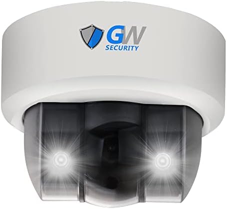 GW Biztonsági 4K-s 8 MEGAPIXELES Kültéri/Beltéri Spotlámpa Színes éjjellátó PoE IP Mikrofon 2.8 mm-es Széles Látószögű Objektív