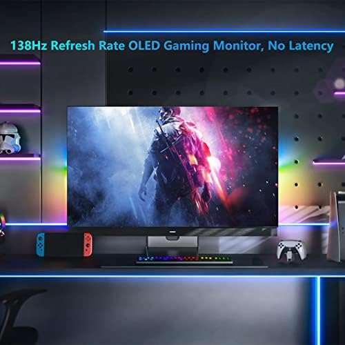 INNOCN 48 4K 138Hz OLED Gaming Monitor + 13.3 OLED Hordozható Monitor