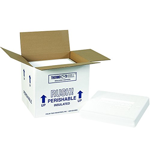 DOBOZ USA B220C Szigetelt Szállítási Készletek, 10 1/2 x 8 1/4 x 9 1/4, Fehér (Csomag 2)