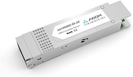 Axióma AA1404003-E6-AX 40GBase-ER4 QSFP Plusz Adó az Avaya - 1270nm, hogy 1330nm & 40 km