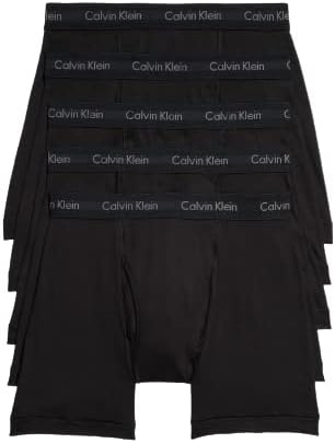 Calvin Klein Férfi Pamut Klasszikusok 5-Pack boxeres