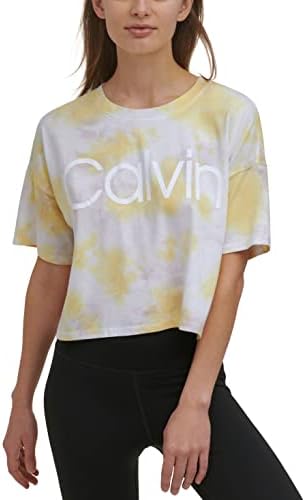 Calvin Klein Teljesítmény Női Vágott batikolt Póló