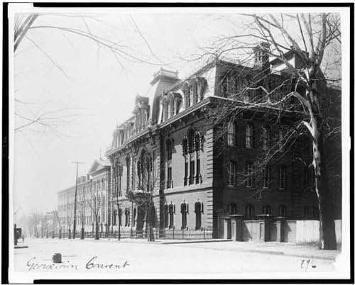 HistoricalFindings Fotó: Külső,az Oktatás,a Georgetown Látogatás Előkészítő Iskola,Washington DC,1890
