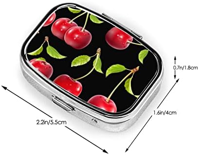 Cseresznye Hordozható Mini Utazási Napi Egy Tabletta Doboz - Tér Tabletta Emlékeztető, Vitamin Doboz
