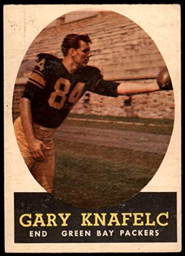1958 Topps 56 Gary Knafelc Green Bay Packers (Foci Kártya) Dean Kártyák 5 - EX Packers