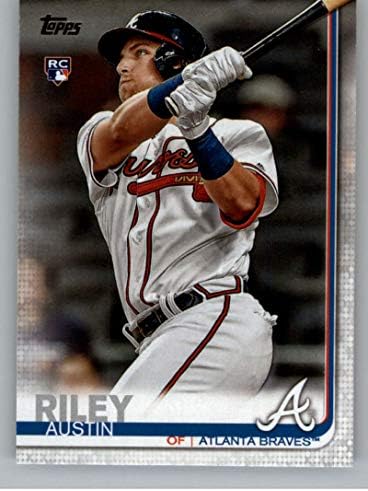 2019 Topps Frissítés US100 Austin Riley RC Újonc Atlanta Braves MLB Baseball Trading Card
