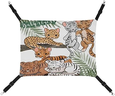 Tigris Clipart, Leopárd Clipart Pet Függőágy Kényelmes, Állítható Lógó Ágy a Kis Állatok, Kutyák, Macskák, Hörcsög