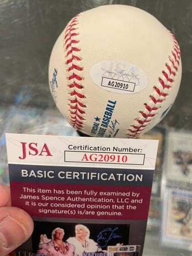 Jack Morris Detroit Tigers 254-186 3.90 Korszak Aláírt Hivatalos Baseball Szövetség Menta - Dedikált Baseball