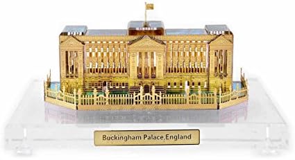 Kolambas a Buckingham-Palota Modell Miniatűr Anglia Szuvenír Kristály Showpiece/Céges Ajándék,