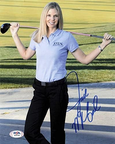 Jill McGill aláírt 8x10 fotó PSA/DNS Dedikált Golf - Dedikált Golf Fotók