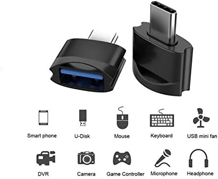 Tek Styz USB-C Női USB Férfi Adapter (2pack) Kompatibilis A Motorola Moto E7 a OTG a C-Típusú Töltőt. Használja a Terjeszkedés