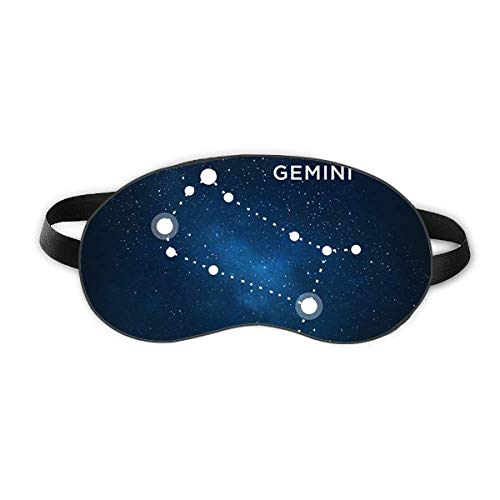 Gemini Csillagkép Csillagjegy Aludni Szem Pajzs Puha Este Kendőt Árnyékba Borító
