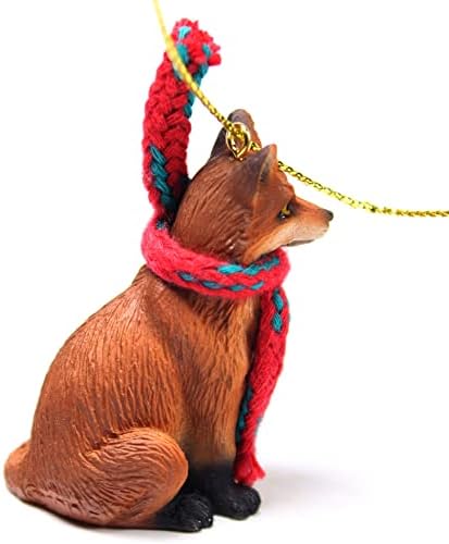 Beszélgetés Fogalmak Fox Apró Miniatűr Egy Karácsonyi Dísz Piros - Pompás!
