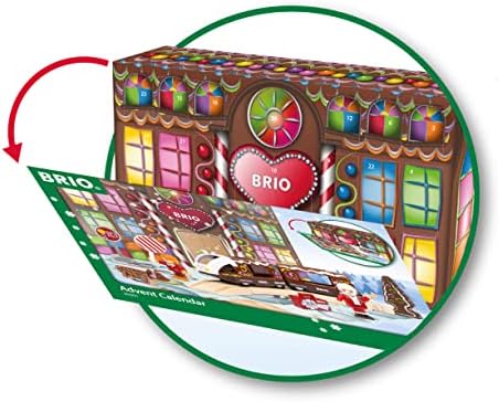 Brio Világ – 36001 Karácsonyi Adventi Naptár 2022 | a Vonat Szett Tartozék Gyerekeknek, 3 éves kortól Éves kortól Kompatibilis