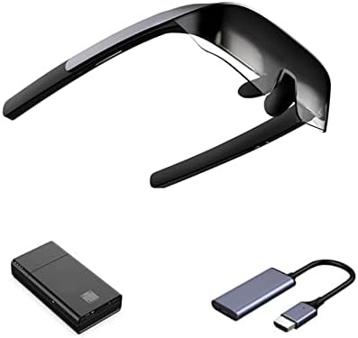 NIRAA EM3 Szemüveg 3D Smart Cinema Gőz VR Játék Fekete Napszemüveg HD 3m 120 Cm 3D-s Játék Figyeli a Labdát (Szín : EM3 wirless