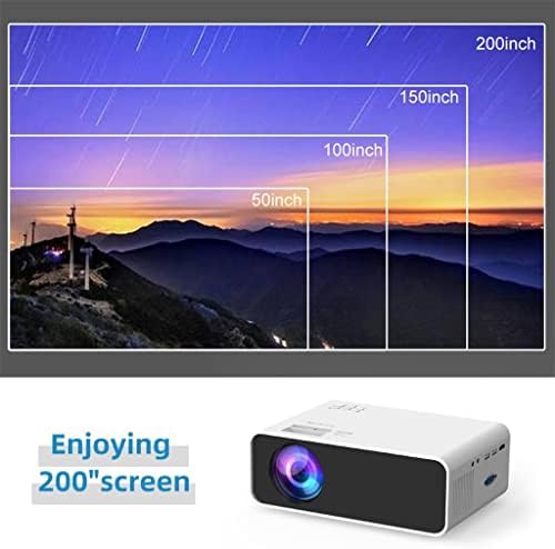ZGJHFF E460 LED Projektor Mini Projektor Okostelefon, vagy USB-a iphone, Android Telefon, Videó Fürkész (Szín : D)