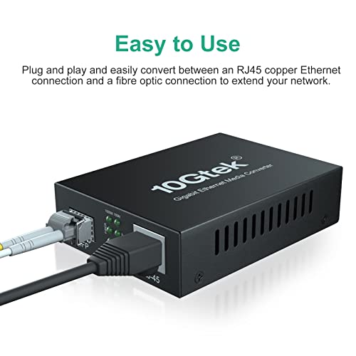 Gigabit Multi-Mode LC Optikai Ethernet Média Konverter EGY SFP SX Modul, 1,25 G Rost, hogy a Réz RJ45 Media Converter, 1000Base-SX,
