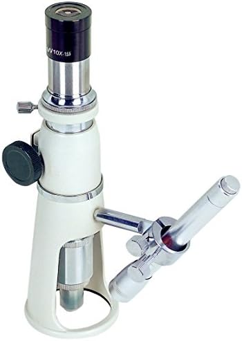 BestScope BPM-300C Hordozható Kézi Mérési Mikroszkóp Monokuláris, 10x Szemlencse, 40x Nagyítás, 18 mm látómező
