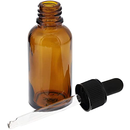 Juvale Amber Üveg Szemcseppentő Üveg (14 Csomag), 1 Uncia