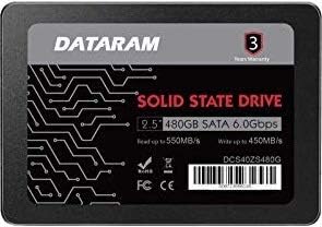 Dataram 480GB 2.5 SSD Meghajtó szilárdtestalapú Meghajtó Kompatibilis HP ZBOOK Stúdió G3