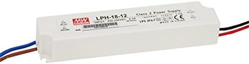 MW jót LPH-18-36 36V 0.5 EGY 18W Egyetlen Kimeneti LED-es Kapcsolóüzemű Tápegység