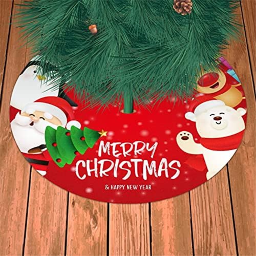 UXZDX CUJUX Boldog Karácsonyt Fa Szoknya Szövet Nyomtatás karácsonyfa Borító Szőnyeg Szőnyeg Karácsonyi Dekoráció az Otthoni