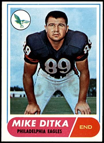 1968 Topps Labdarúgó 162 Mike Ditka Kiváló (5, 10) által Mickeys Kártyák