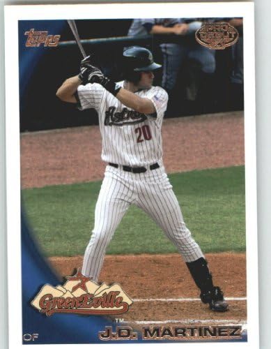 2010 Topps Pro Debütáló Baseball Újonc Kártya SCREWDOWN ÜGY 426 J. D. Martinez Menta