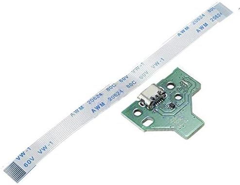 Micro USB Töltő Aljzat Port Áramkör 12 Pin Hatalom Flex Szalag Kábel JDS-011 Sony Playstation PS4 Vezérlő DualShock 4