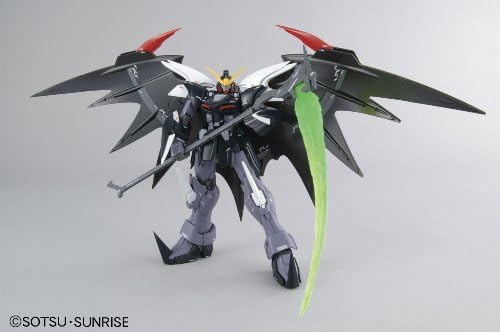 BANDAI SZELLEMEK(バンダイ スピリッツ) MG Gundam W XXXG-01D2 Gundam Halál Méret Pokol, FÚJ Kiadás, 1/100 Skála, színkódolt Műanyag