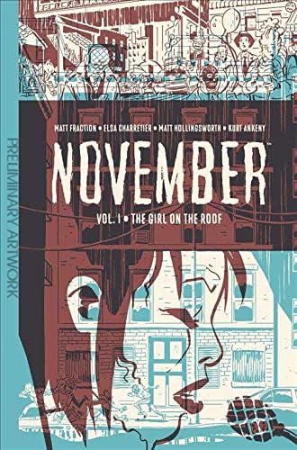 November HC 1 VF/NM ; Kép képregény | Lány a Tetőn, keménytáblás