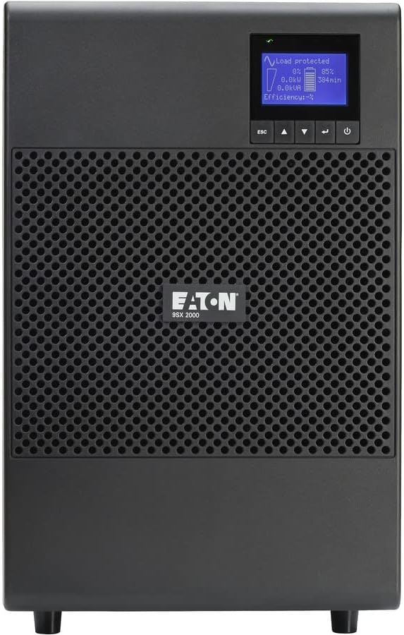 Eaton 9SX 2000VA 1800W 120V Online Kettős Konverziós UPS - 6 NEMA 5-20R, 1 L5-20R Üzletek, Cybersecure Hálózati Kártya Opció,