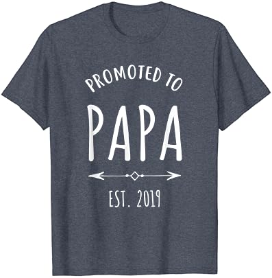 Elő Papa Est 2019 Új Nagyapa Póló