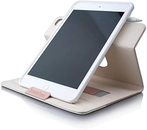 Thankscase tok iPad Mini 5 7.9 2019 / iPad Mini 4 2015, Forgó Esetben a Bőr borítás a tolltartó, Forgatható Esetben Építeni