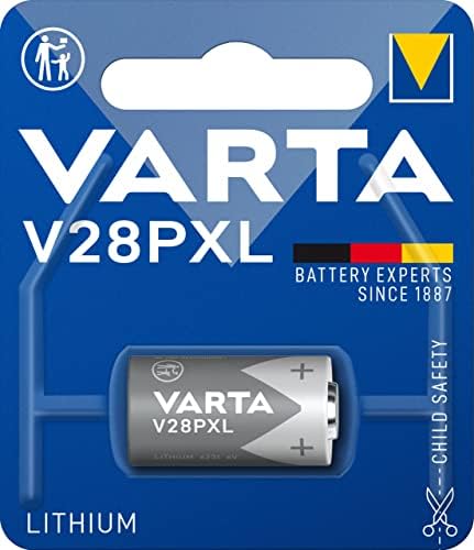 Varta V28PXL Elektronikus 6V Lítium Akkumulátor a Kamera/MP3-Lejátszó, GameBoy (Kék, Ezüst)