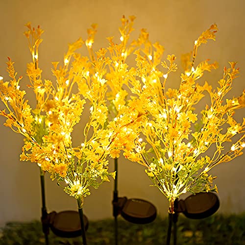 Dekoratív Tét Kerti Solar Lámpa LED-es Napelemes Kerti Kerti Világítás Kerti Lámpák Rizs Lámpák (Többszínű, Egy Méret)