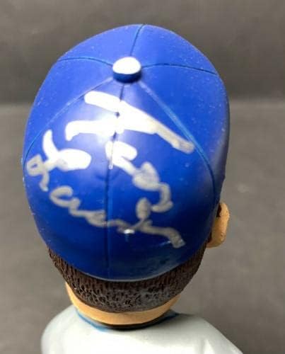 Tommy lasorda-val Dodgers Aláírt Bólogatós PSA Y35414 - Dedikált MLB Figurák