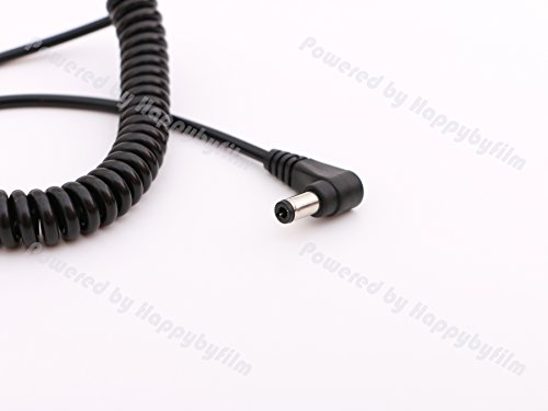 5.5/2,5 mm-es DC Tekercselt hálózati Kábel BMCC Kábel RP Férfi Ferde& Egyenes Csatlakozó Jack