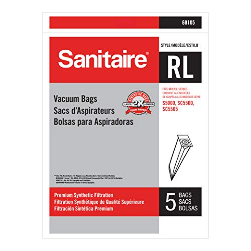 Sanitaire RL Prémium műanyag Zacskót 68105 (az EON Porszívók) Fehér Nagy