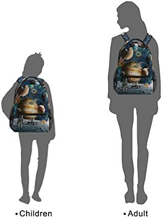 Galaxy Tér Űrhajós Hátizsák Iskola Bookbag Daypack a Fiúk Lányok 2021589