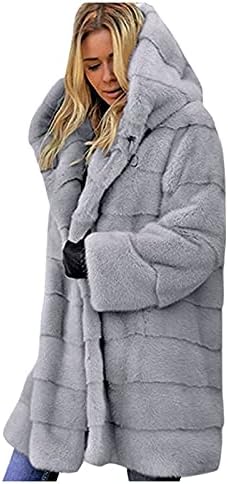 GYERÜNK Nyaralás, Téli Tunika Kabátok Női Modern Hosszú Ujjú Zip Bolyhos Kabátok Laza Kapucnis Meleg Szilárd Kardigán