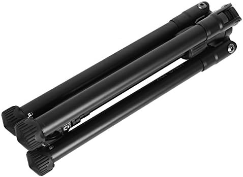 Kingjoy P Sorozatú Alumínium Összecsukható Kamera Állvány Kit a szép Lövés, Kompakt, Fekete (P056)